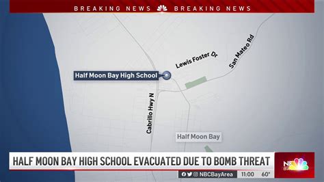 Half Moon Bay High School evacuated due to bomb threat